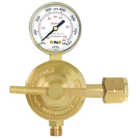 Gentec LINE REGULATORS, Light Duty, Oxygen 152LX-80